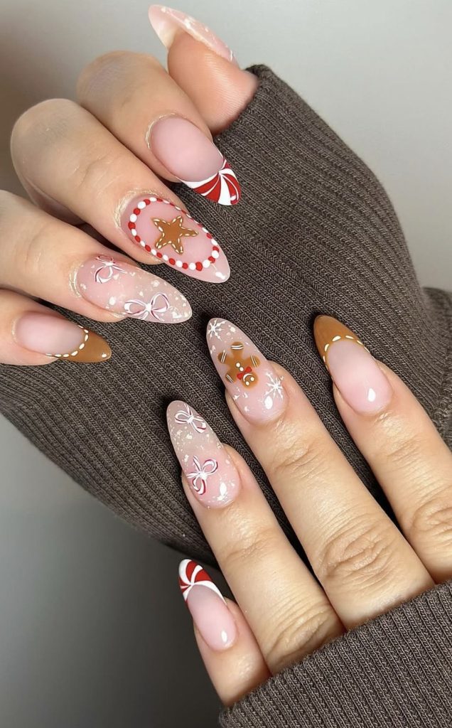 Gingerbread nails