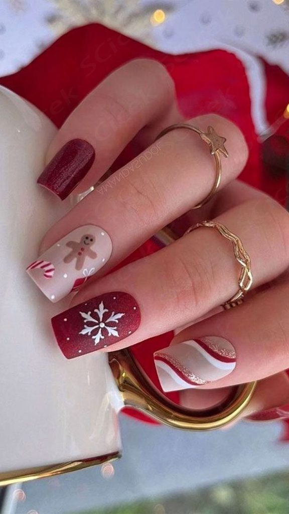 Gingerbread nails