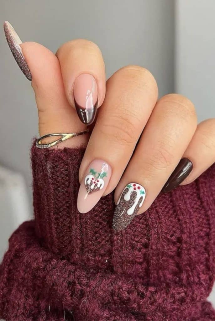 Gingerbread nails