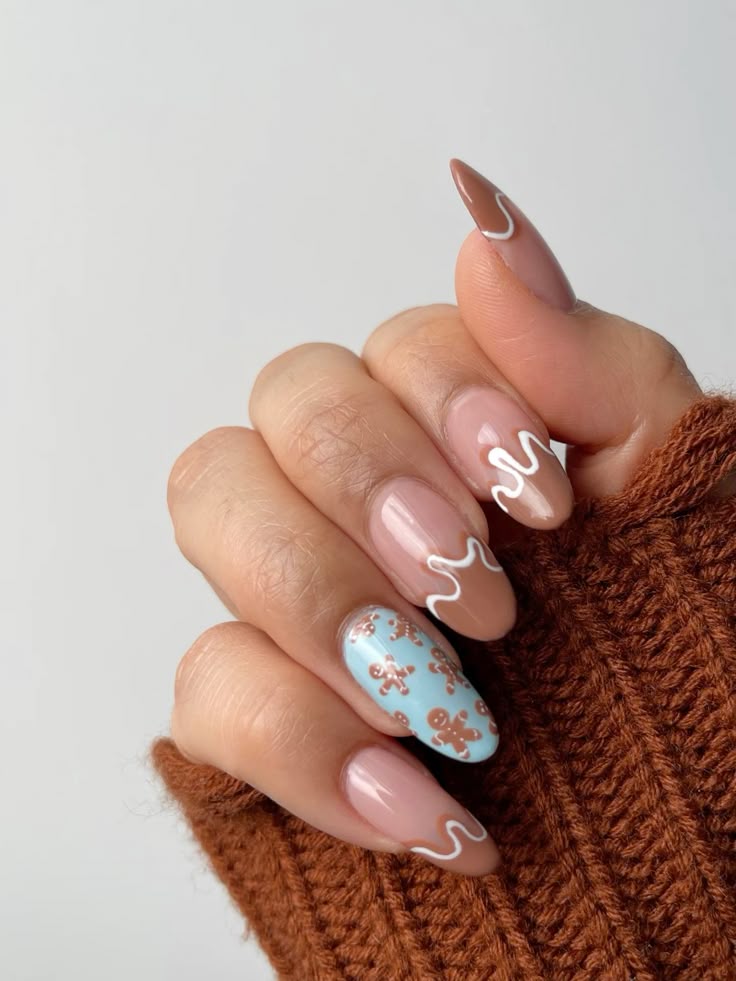Gingerbread nails