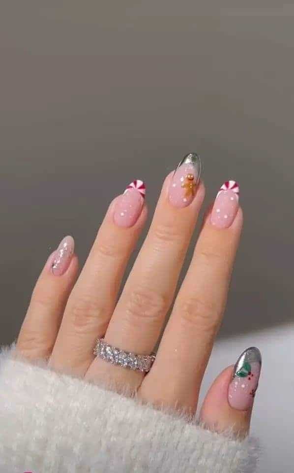 Gingerbread nails