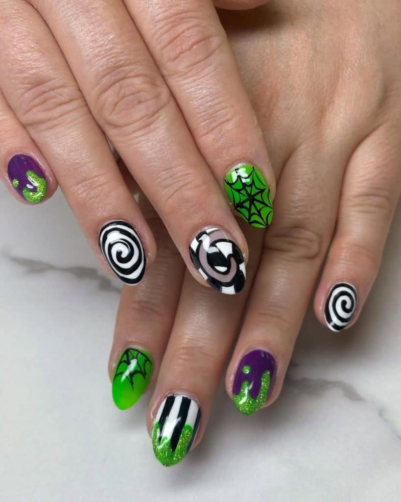 Ongles Beetlejuice