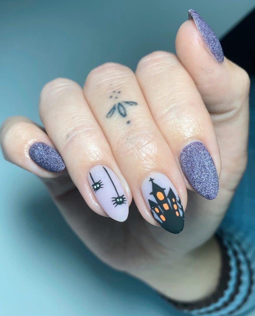 Ongles maison hantée