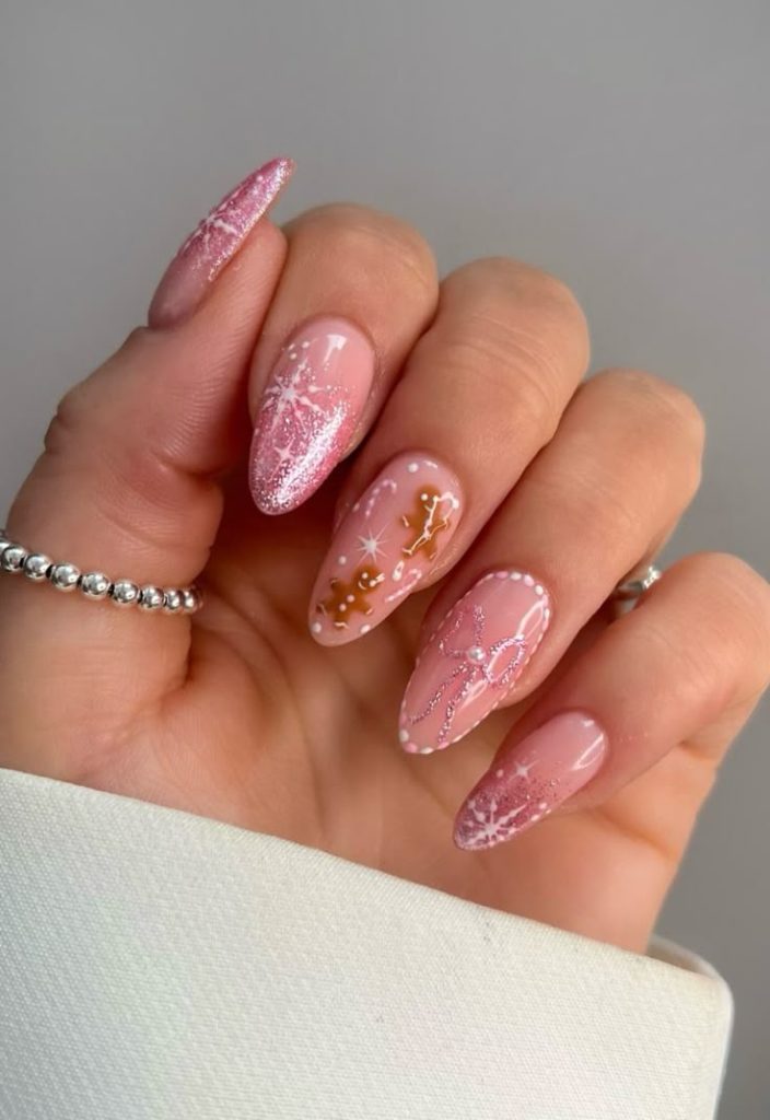 Gingerbread nails