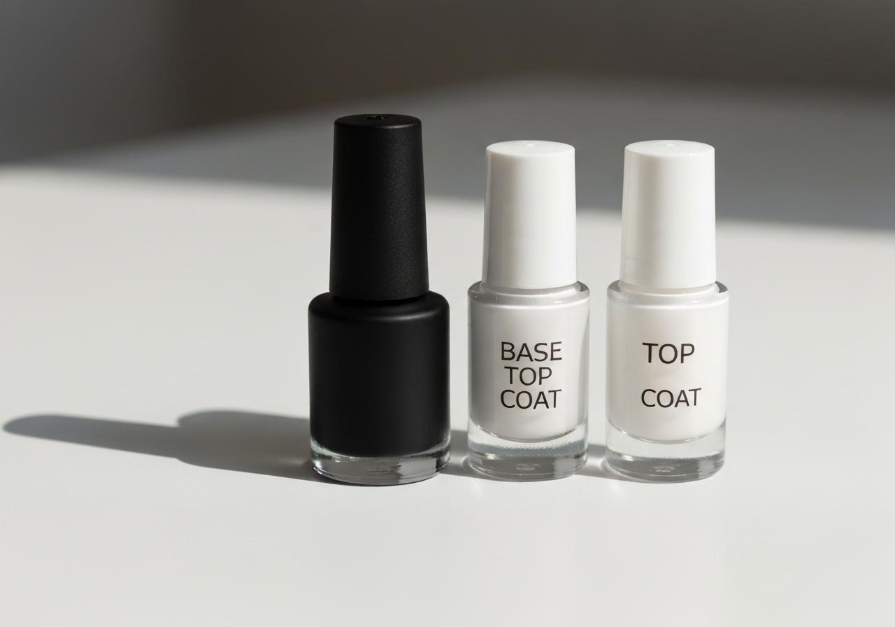 Vernis soin silicium opaque foncé ongles chimio