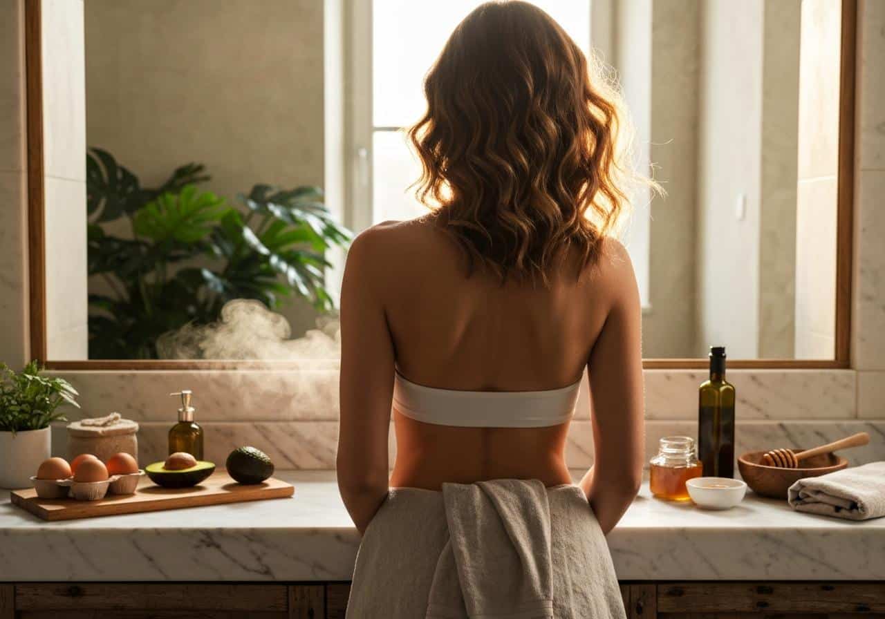Volume cheveux recette naturelle