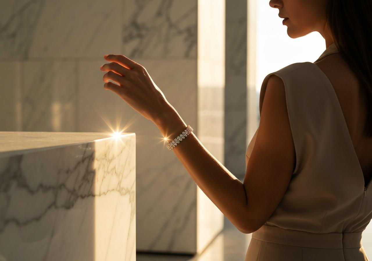 Quel bracelet diamant offrir pour sublimer un look féminin