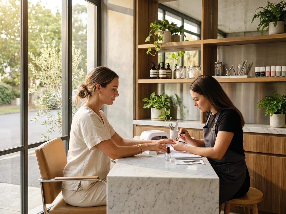 Soins des ongles en institut