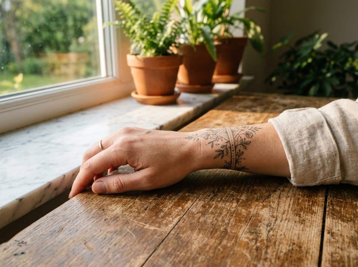 Tatouage poignet bracelet