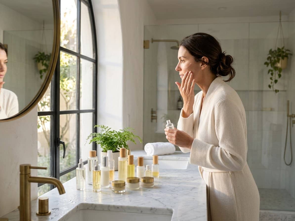 ordre application soins visage superposer