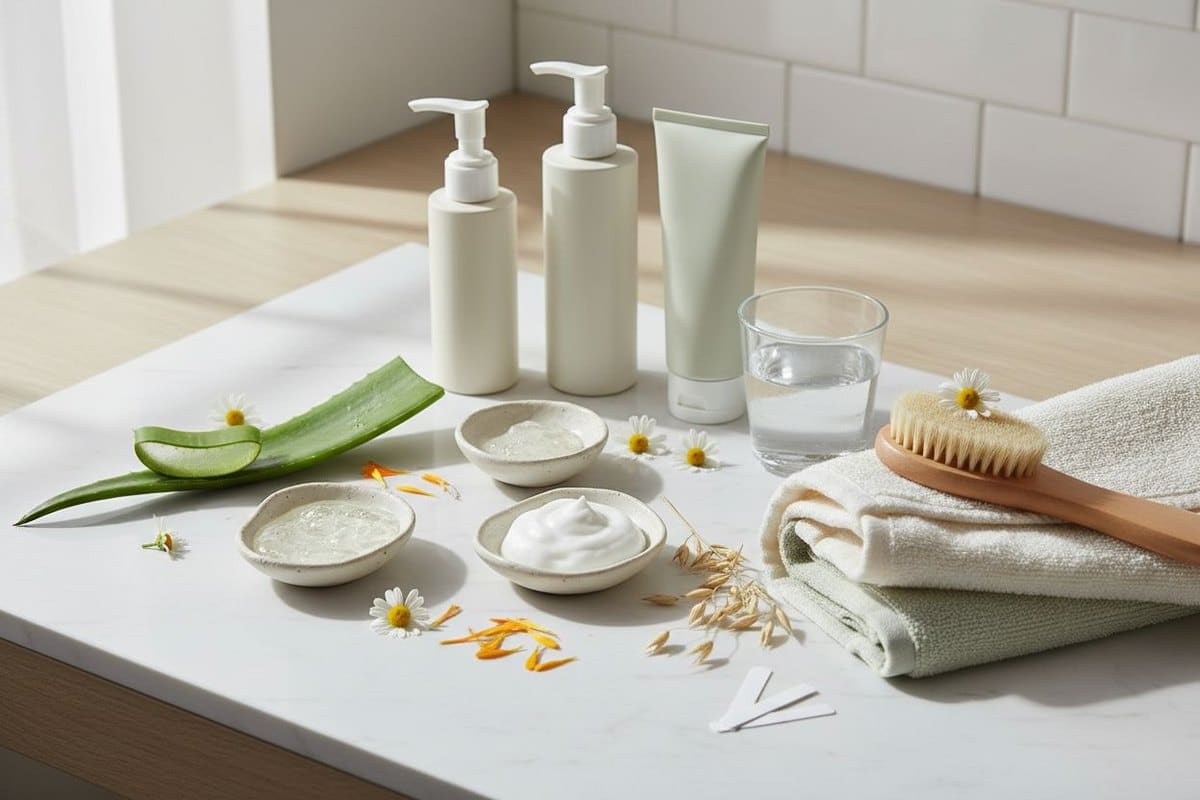 Produits de soin et ingrédients naturels