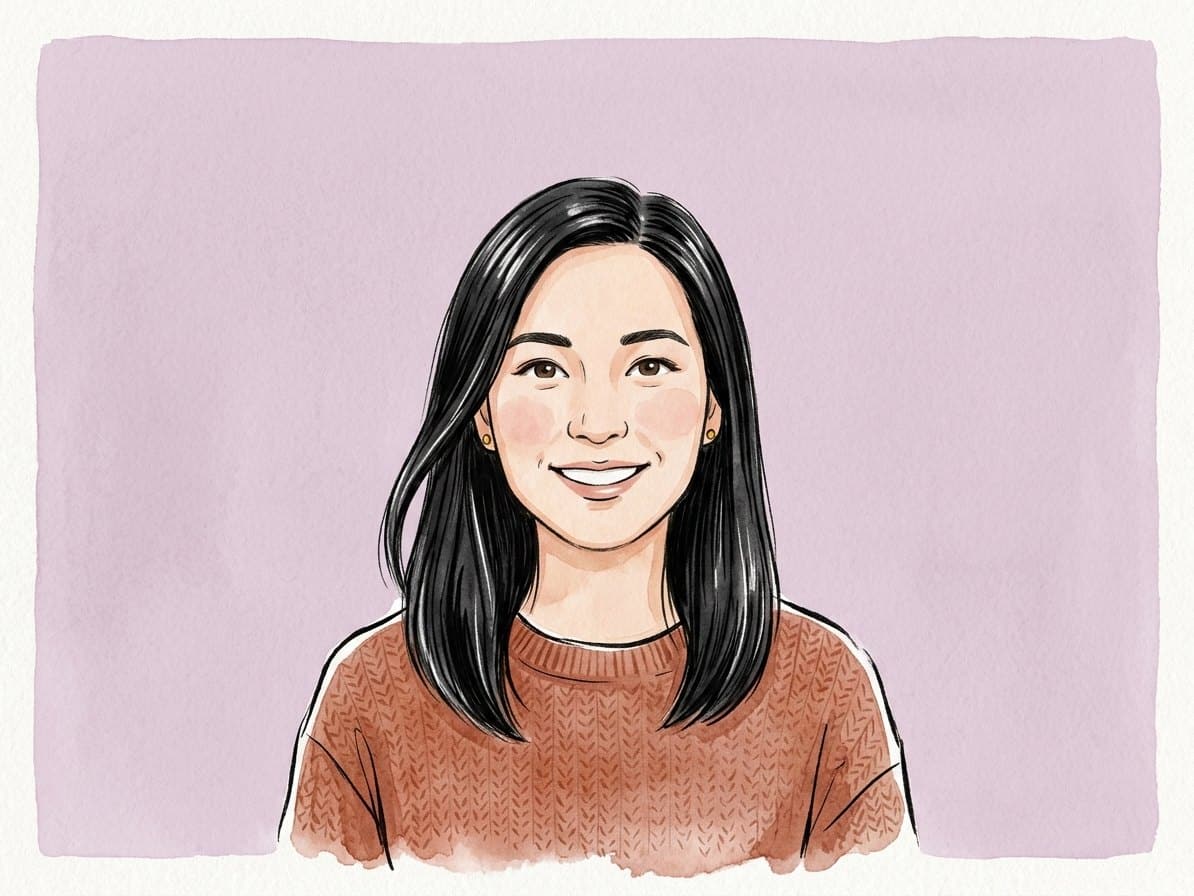 Portrait illustré de Magalie Delpasse