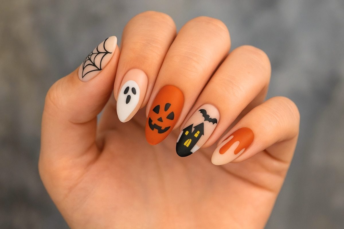 Ongle halloween