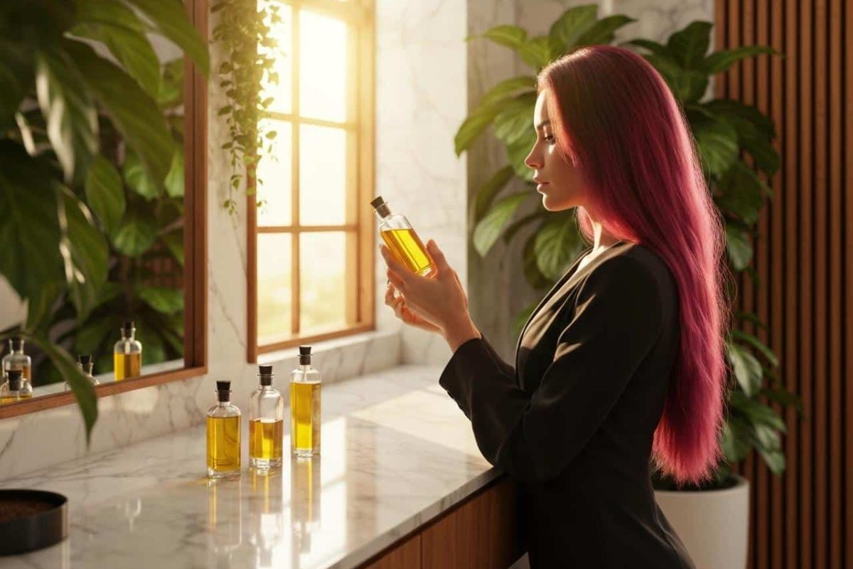 Quelle huile ne pas mettre sur cheveux colorés ?