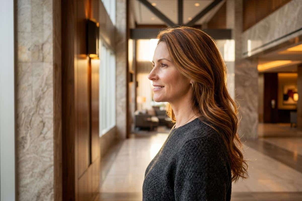 Couleur de cheveux qui rajeunit le visage